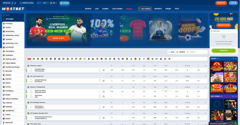 Kasyno internetowe MostBet